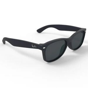 Ray-Ban New Wayfarer Matte Classic Black Sunglasses with Case